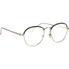 Linda Farrow - 502 C3 Oval Optical Frames - Rose Gold and Mocha - Linda Farrow Eyewear - Avvenice