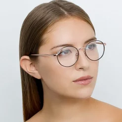 Linda Farrow - 748 C4 Oval Optical Frames - Rose Gold and Tortoiseshell - Linda Farrow Eyewear - Avvenice