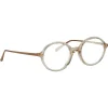 Linda Farrow - 530 C4 Oval Optical Frames - Ash - Linda Farrow Eyewear - Avvenice