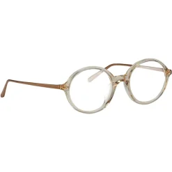 Linda Farrow - 530 C4 Oval Optical Frames - Ash - Linda Farrow Eyewear - Avvenice