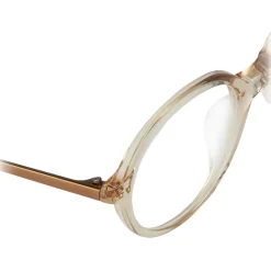 Linda Farrow - 530 C4 Oval Optical Frames - Ash - Linda Farrow Eyewear - Avvenice