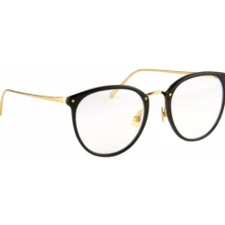 Linda Farrow - 251 C1 Oval Optical Frames - Nero - Linda Farrow Eyewear - Avvenice