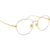 Linda Farrow - 746 C7 Oval Optical Frames - Yellow Gold and White Gold - Linda Farrow Eyewear - Avvenice