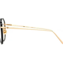 Linda Farrow - 367 C1 Oval Optical Frames - Ash - Linda Farrow Eyewear - Avvenice