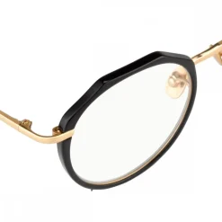 Linda Farrow - 367 C1 Oval Optical Frames - Ash - Linda Farrow Eyewear - Avvenice