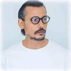 Linda Farrow - 530 C1 Oval Optical Frames - Black - Linda Farrow Eyewear - Avvenice