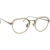 Linda Farrow - 717 C9 Oval Optical Frames - Truffle - Linda Farrow Eyewear - Avvenice