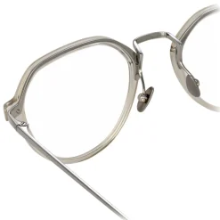 Linda Farrow - 717 C9 Oval Optical Frames - Truffle - Linda Farrow Eyewear - Avvenice