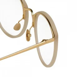 Linda Farrow - 251 C19 Oval Optical Frames - Clear - Linda Farrow Eyewear - Avvenice