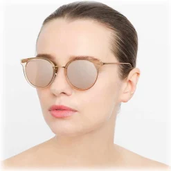 Linda Farrow - 722 C5 Oval Sunglasses - Ash - Linda Farrow Eyewear - Avvenice