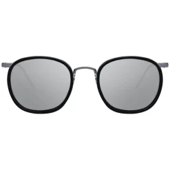 Linda Farrow - 562 C2 Oval Sunglasses - Black - Linda Farrow Eyewear - Avvenice
