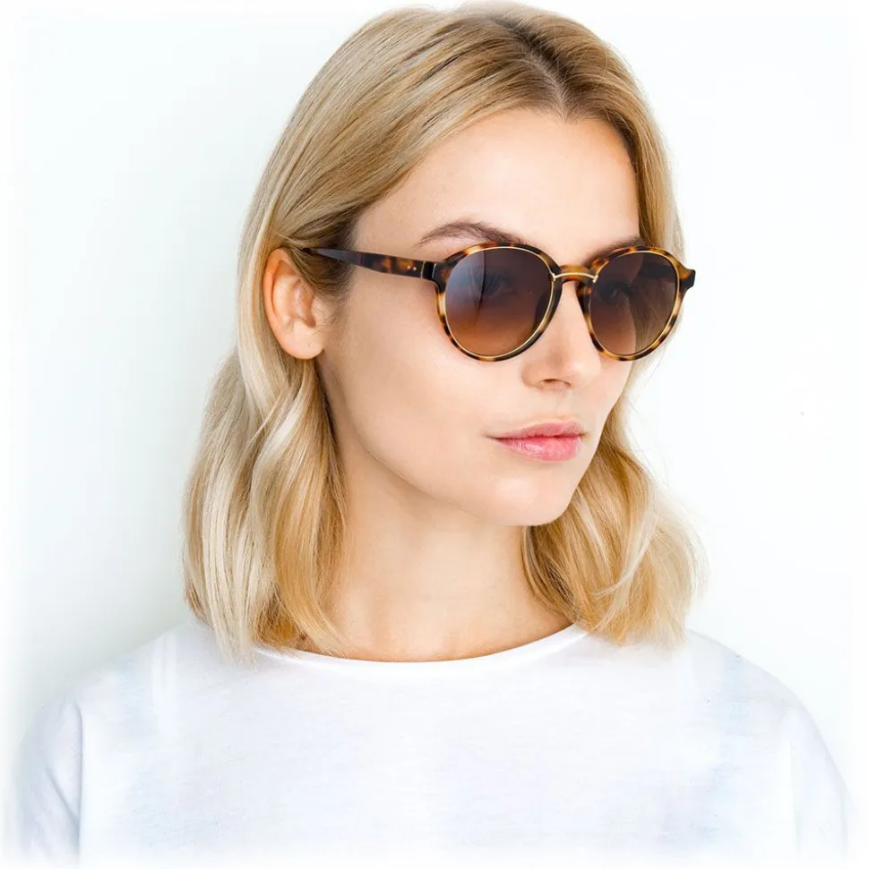 Linda Farrow - 652 C4 Oval Sunglasses - Tortoiseshell - Linda Farrow Eyewear - Avvenice