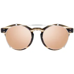 Linda Farrow - 569 C4 Oval Sunglasses - Grey Corn - Linda Farrow Eyewear - Avvenice