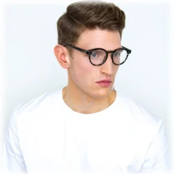 Linda Farrow - 569 C4 Oval Sunglasses - Grey Corn - Linda Farrow Eyewear - Avvenice