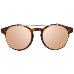 Linda Farrow - 569 C3 Oval Sunglasses - Gold - Linda Farrow Eyewear - Avvenice