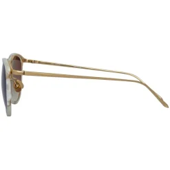 Linda Farrow - 251 C42 Oval Sunglasses - Quartz - Linda Farrow Eyewear - Avvenice