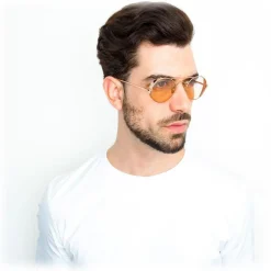 Linda Farrow - 427 C13 Oval Sunglasses - Rose Gold - Linda Farrow Eyewear - Avvenice