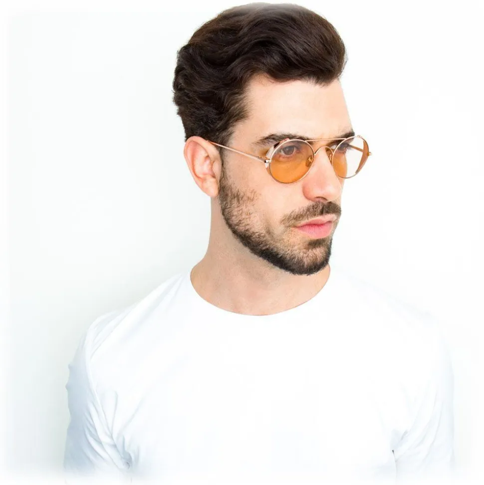 Linda Farrow - 427 C13 Oval Sunglasses - Rose Gold - Linda Farrow Eyewear - Avvenice