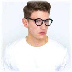 Linda Farrow - 569 C1 Oval Sunglasses - Black - Linda Farrow Eyewear - Avvenice