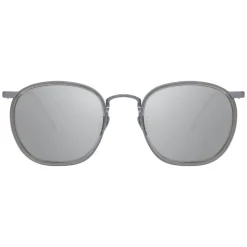Linda Farrow - 562 C4 Oval Sunglasses - Clear - Linda Farrow Eyewear - Avvenice