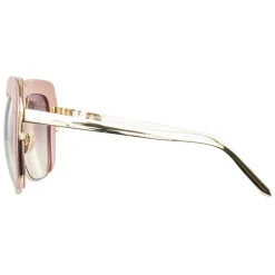 Linda Farrow - 578 C4 Oversized Sunglasses - Pink - Linda Farrow Eyewear - Avvenice