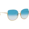 Linda Farrow - 847 C5 Oversized Sunglasses - Rose Gold - Linda Farrow Eyewear - Avvenice