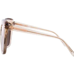 Linda Farrow - 556 C5 Oversized Sunglasses - Clear - Linda Farrow Eyewear - Avvenice