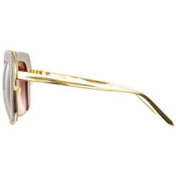 Linda Farrow - 578 C5 Oversized Sunglasses - Taupe - Linda Farrow Eyewear - Avvenice