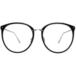 Linda Farrow - 747 C8 Oversized Optical Frames - Black - Linda Farrow Eyewear - Avvenice