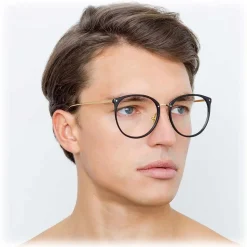 Linda Farrow - 747 C7 Oversized Optical Frames - Black - Linda Farrow Eyewear - Avvenice