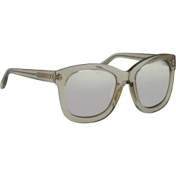 Linda Farrow - 513 C3 Oversized Sunglasses - Truffle - Linda Farrow Eyewear - Avvenice