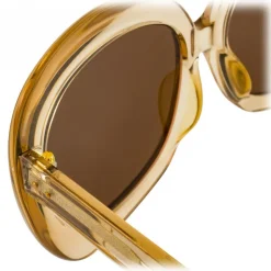 Linda Farrow - 600 C5 Oversized Sunglasses - Ash - Linda Farrow Eyewear - Avvenice