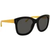 Linda Farrow - 513 C6 Oversized Sunglasses - Black - Linda Farrow Eyewear - Avvenice