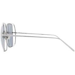 Linda Farrow - 590 C2 Oversized Sunglasses - White Gold - Linda Farrow Eyewear - Avvenice