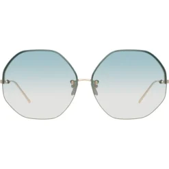 Linda Farrow - 567 C9 Oversized Sunglasses - Light Gold - Linda Farrow Eyewear - Avvenice