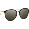 Linda Farrow - 747 C1 Oversized Sunglasses - Black - Linda Farrow Eyewear - Avvenice