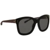 Linda Farrow - 513 C5 Oversized Sunglasses - Black - Linda Farrow Eyewear - Lena Perminova Official - Avvenice