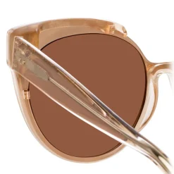 Linda Farrow - 790 C4 Oversized Sunglasses - Ash - Linda Farrow Eyewear - Avvenice