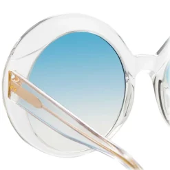 Linda Farrow - 844 C6 Oversized Sunglasses - Clear - Linda Farrow Eyewear - Avvenice