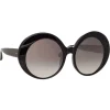 Linda Farrow - 844 C1 Oversized Sunglasses - Black - Linda Farrow Eyewear - Avvenice