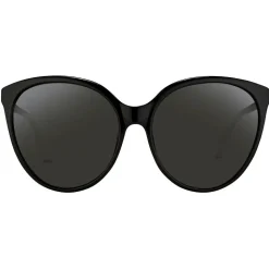 Linda Farrow - 496 C1 Oversized Sunglasses - Black - Linda Farrow Eyewear - Avvenice