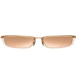 Linda Farrow - 838 C4 Rectangular Sunglasses - Ash - Linda Farrow Eyewear - Avvenice