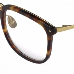 Linda Farrow - 222 C12 Rectangular Optical Frames - Tortoiseshell - Linda Farrow Eyewear - Avvenice