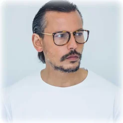 Linda Farrow - 222 C12 Rectangular Optical Frames - Tortoiseshell - Linda Farrow Eyewear - Avvenice