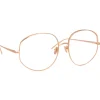Linda Farrow - 750 C3 Round Optical Frames - Rose Gold - Linda Farrow Eyewear - Avvenice