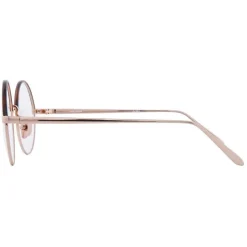 Linda Farrow - 583 C4 Round Optical Frames - Rose Gold - Linda Farrow Eyewear - Avvenice