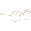 Linda Farrow - 239 C36 Round Optical Frames - Clear - Linda Farrow Eyewear - Avvenice