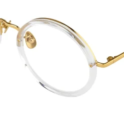 Linda Farrow - 239 C36 Round Optical Frames - Clear - Linda Farrow Eyewear - Avvenice