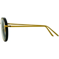 Linda Farrow - 630 C1 Round Optical Frames - Black - Linda Farrow Eyewear - Avvenice