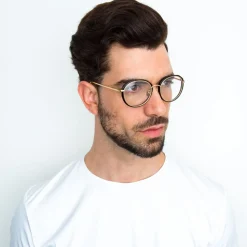 Linda Farrow - 630 C1 Round Optical Frames - Black - Linda Farrow Eyewear - Avvenice